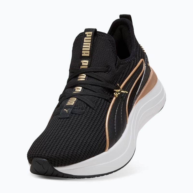 Női cipők PUMA Softride Sabrina Polished Chrome puma black/puma white/puma gold 4