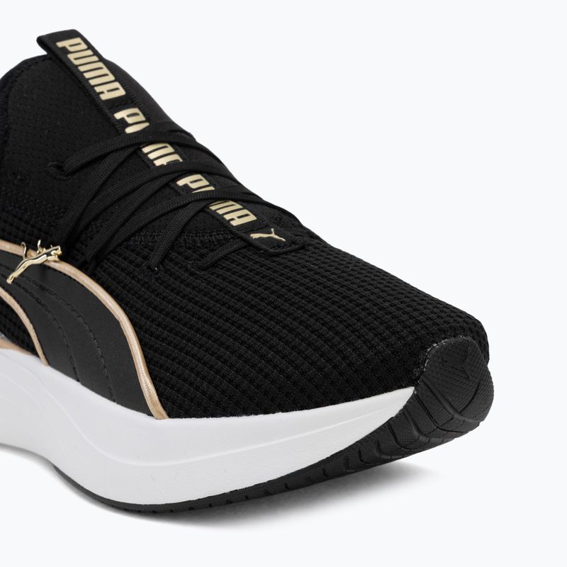 Női cipők PUMA Softride Sabrina Polished Chrome puma black/puma white/puma gold 7