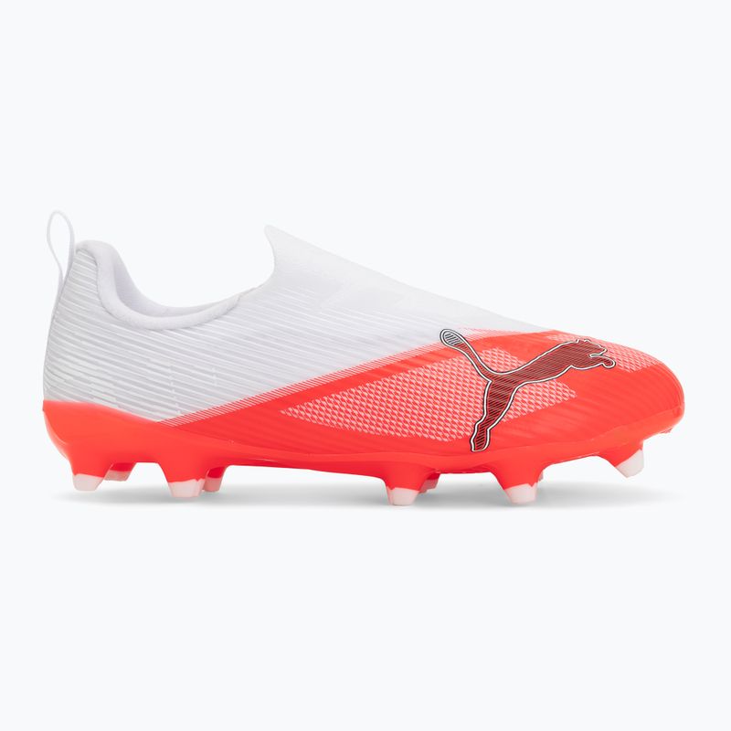 Gyermek focicipők PUMA Ultra 7 Match LL FG/AG Jr ultra red/puma black/puma white 2