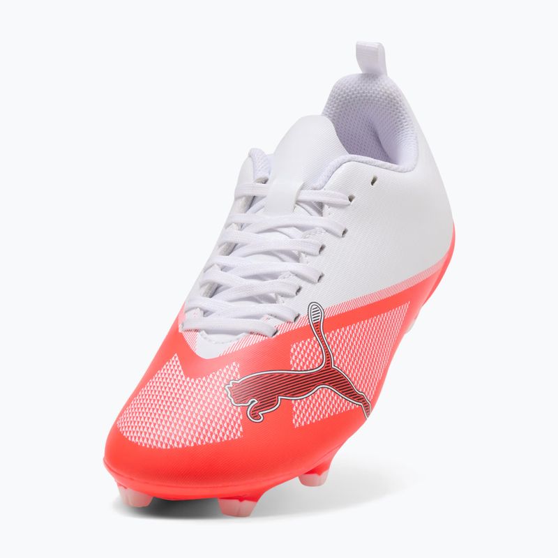 Gyermek focicipők Puma Ultra 7 Play FG/AG Jr Ultra Red/Puma Black/Puma White 4