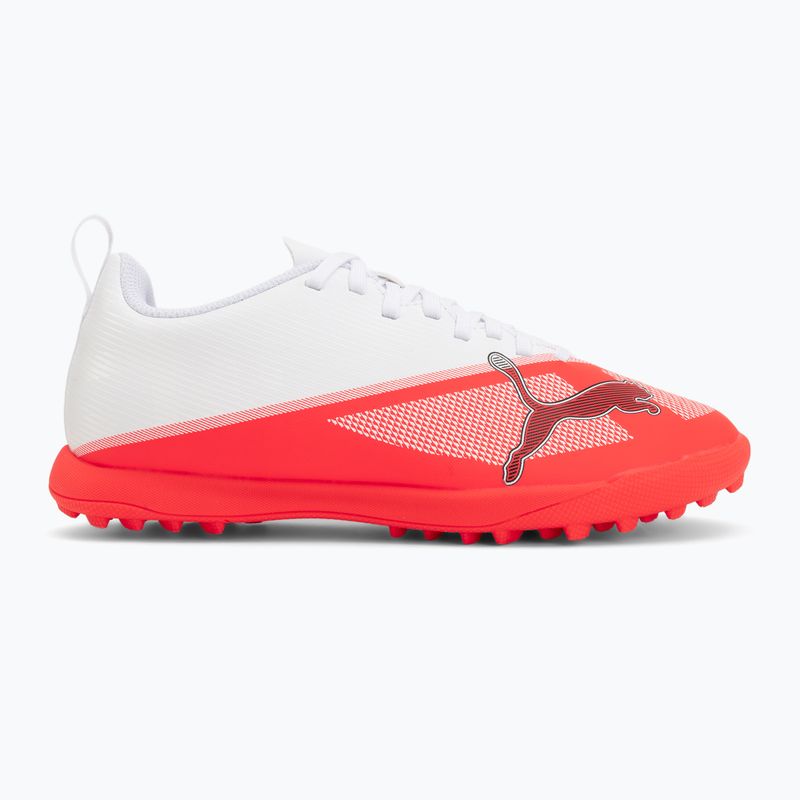 Gyermek focicipők PUMA Ultra 7 Play TT Jr ultra red/puma black/puma white 2