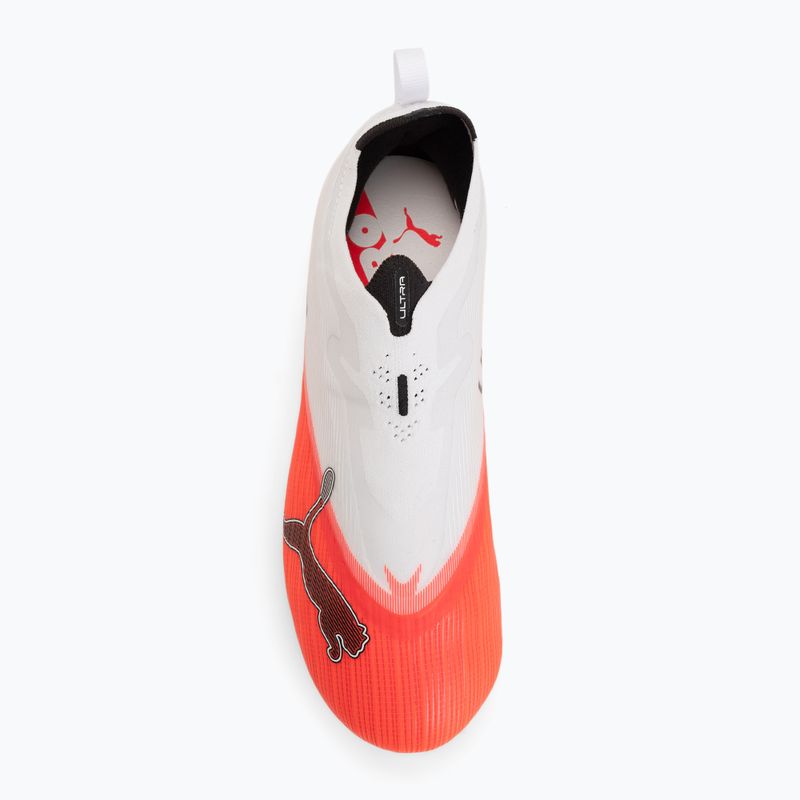 Gyermek focicipők PUMA Ultra Nitro 7 Ultimate LL FG/AG Jr ultra red/puma black/puma white 5