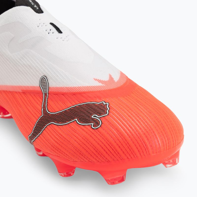 Gyermek focicipők PUMA Ultra Nitro 7 Ultimate LL FG/AG Jr ultra red/puma black/puma white 7