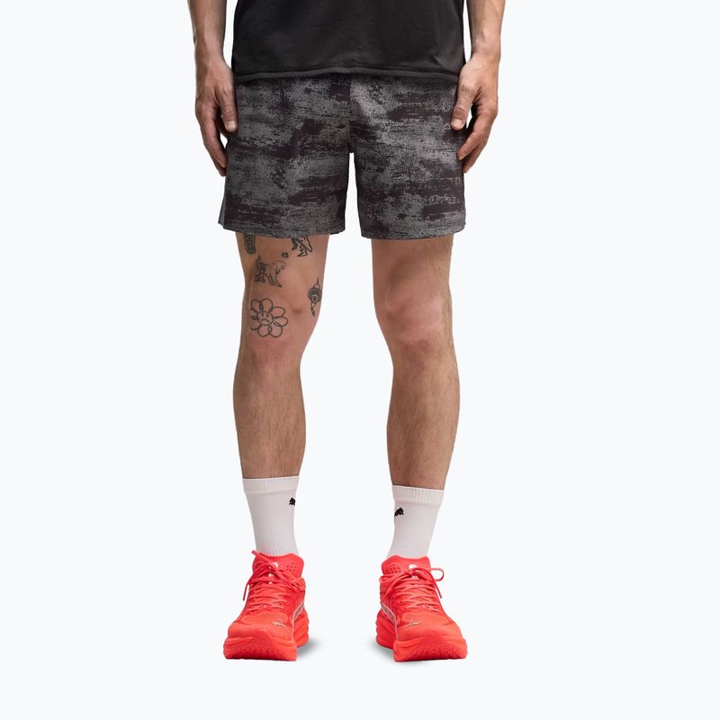 Férfi futónadrág PUMA Dreamrun 5" Brightstride AOP puma black