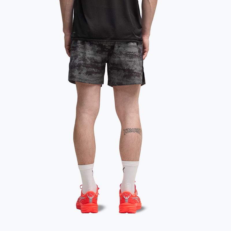 Férfi futónadrág PUMA Dreamrun 5" Brightstride AOP puma black 3