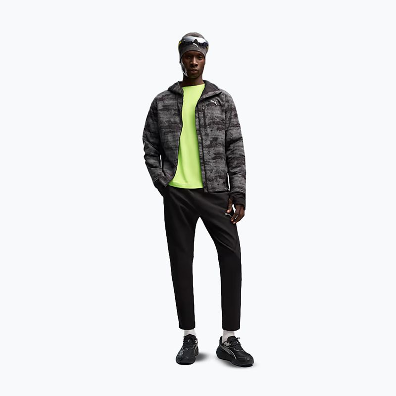 Férfi futókabát PUMA Run Brightstride AOP Primaloft puma black 2