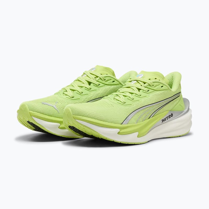 Női futócipők PUMA Deviate Nitro 4 sunny lime/puma silver 3