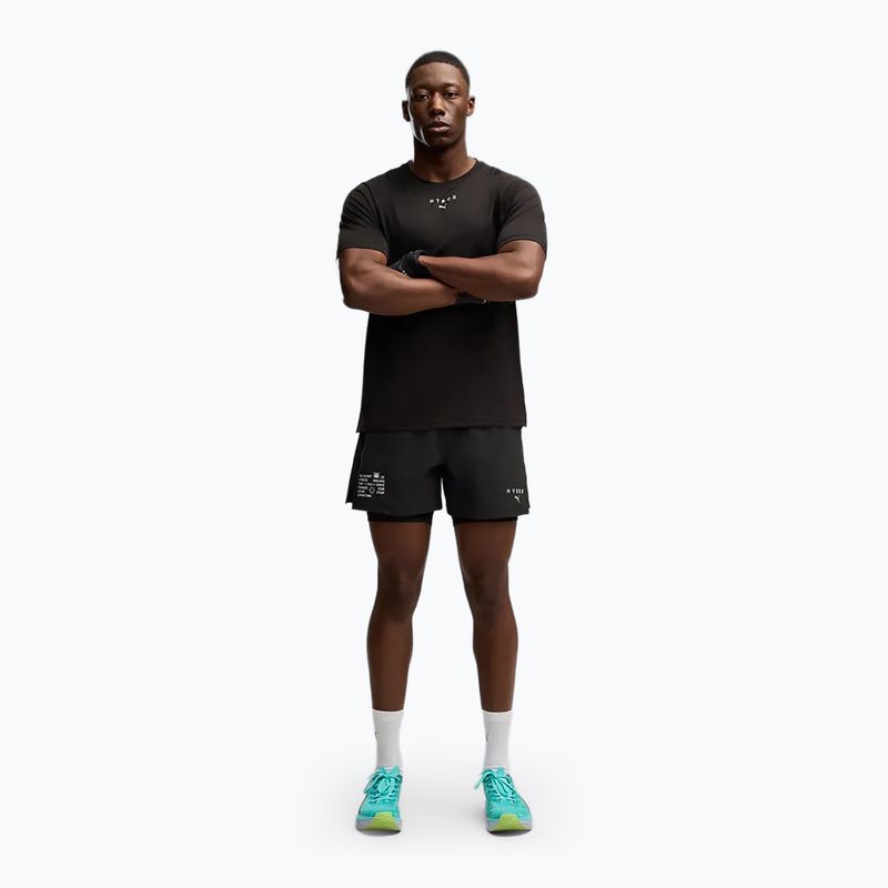 Férfi edzőpóló PUMA x HYROX Pwrmode puma black 2