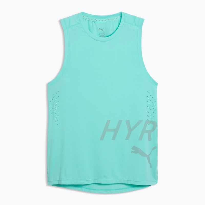 Férfi edző póló Puma Hyrx Pwrmode Training Tank intense turquise 4