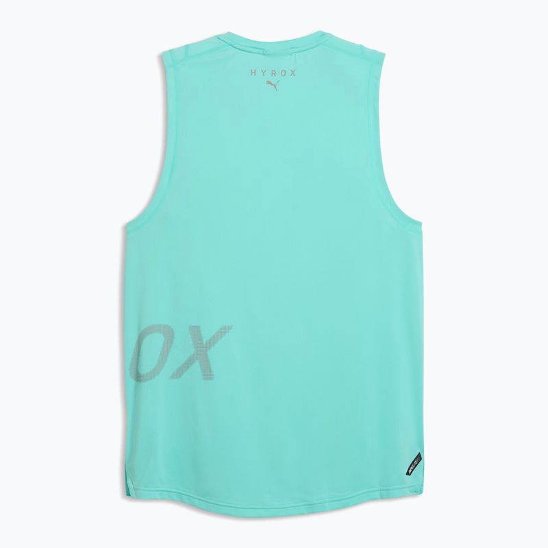 Férfi edző póló Puma Hyrx Pwrmode Training Tank intense turquise 5