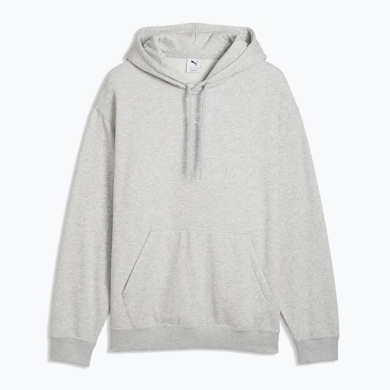 Férfi pulóver Puma Hyrox Heavyweight Hoodie light grey 4