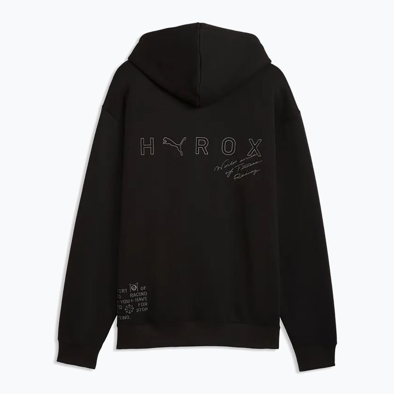 Férfi pulóver PUMA x HYROX Heavyweight Hoodie puma fekete 5