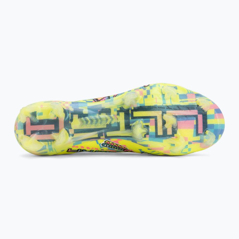 Focicipők PUMA Ultra Nitro 7 Ultimate Advanced Level FG puma white/blue glimmer/pink glimmer/yellow alert 4