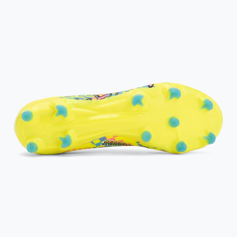 Focicipők PUMA Ultra Nitro 7 Match Advanced Level FG/AG puma white/blue glimmer/pink glimmer/yellow alert 4