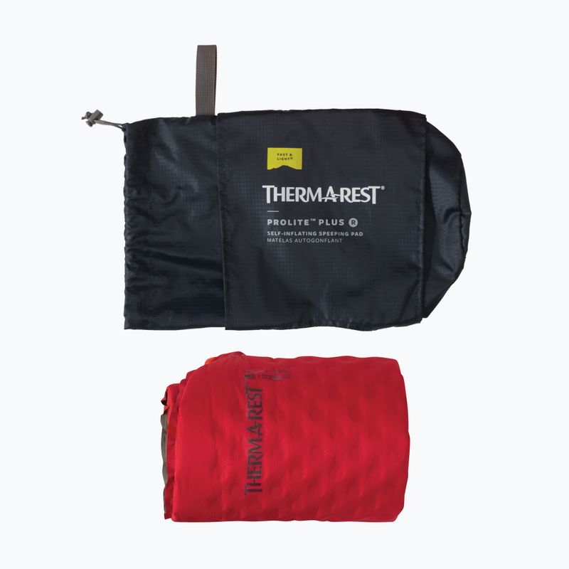 Therm-a-Rest ProLite Plus R cayenne önfúvó matrac 3