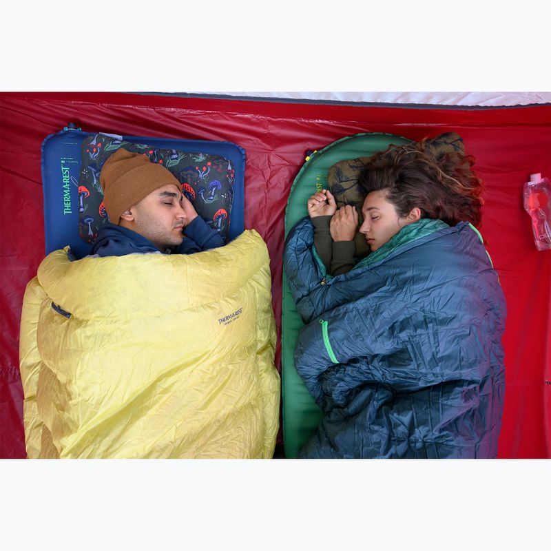 Therm-a-Rest BaseCamp XL önfúvó szőnyeg poseidon kék 3