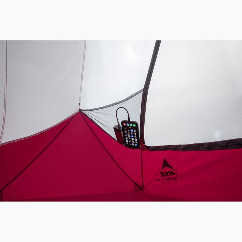 MSR Hubba Hubba Bikepack 1 személyes trekking sátor zöld 9