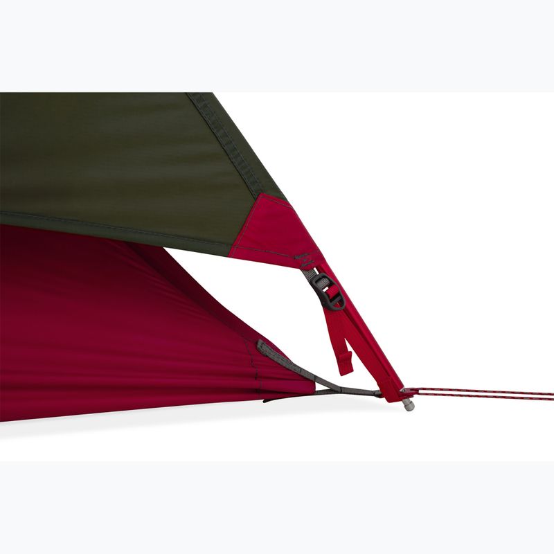 MSR Hubba Hubba Bikepack 1 személyes trekking sátor zöld 10