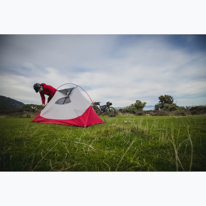 MSR Hubba Hubba Bikepack 1 személyes trekking sátor zöld 18