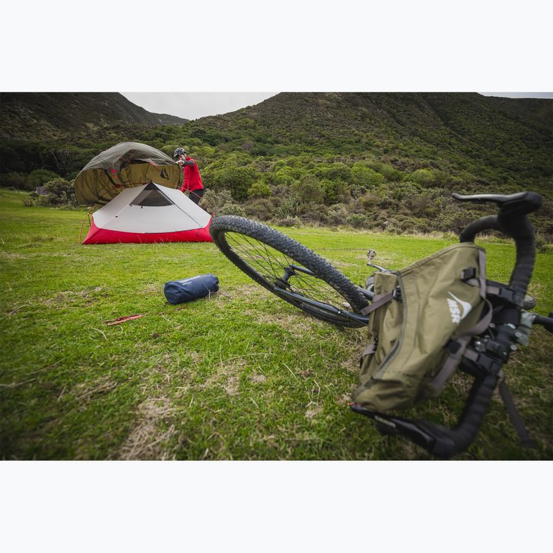 MSR Hubba Hubba Bikepack 1 személyes trekking sátor zöld 19