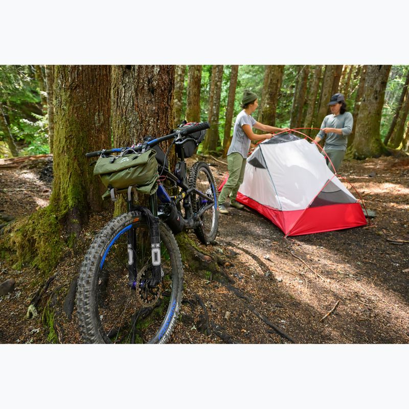 MSR Hubba Hubba Bikepack 2 személyes trekking sátor zöld 21