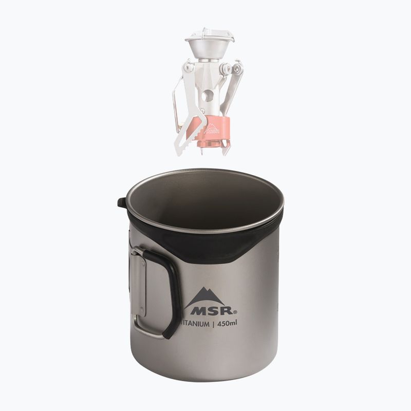 MSR Titan Cup 450 ml-es titán utazóbögre 6