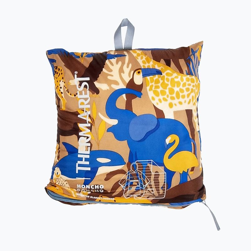 Therm-a-Rest gyermek túraköpeny Honcho állatmintás túraköpeny 4