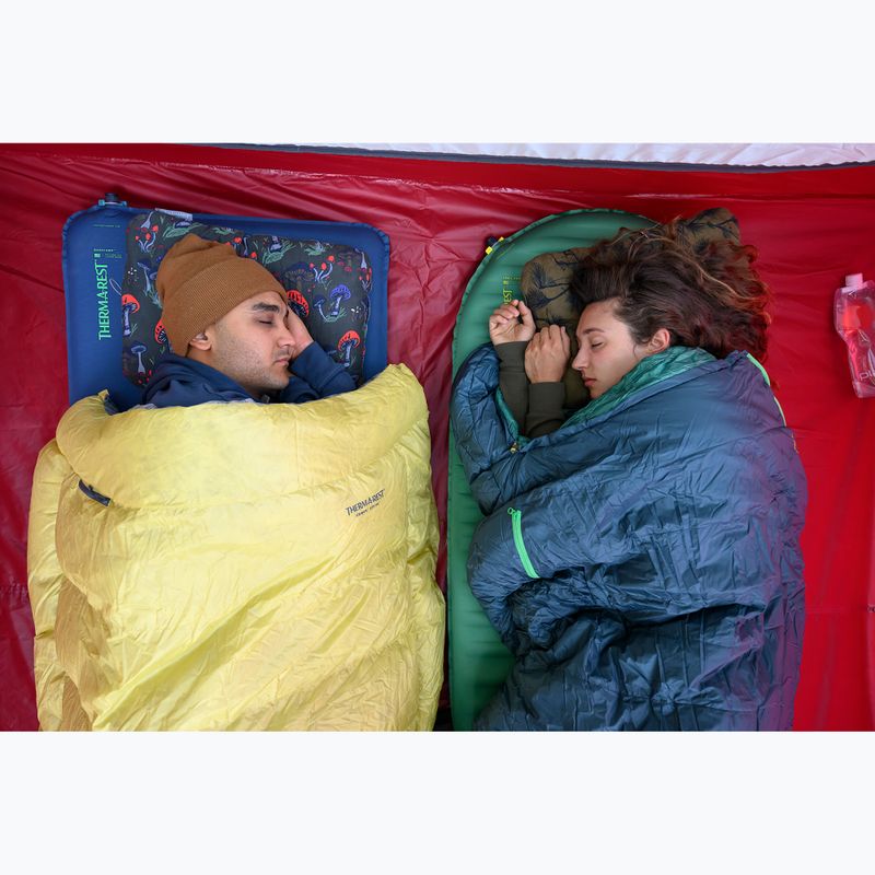 Therm-A-Rest BaseCamp L poseidon kék önfúvó szőnyeg 7