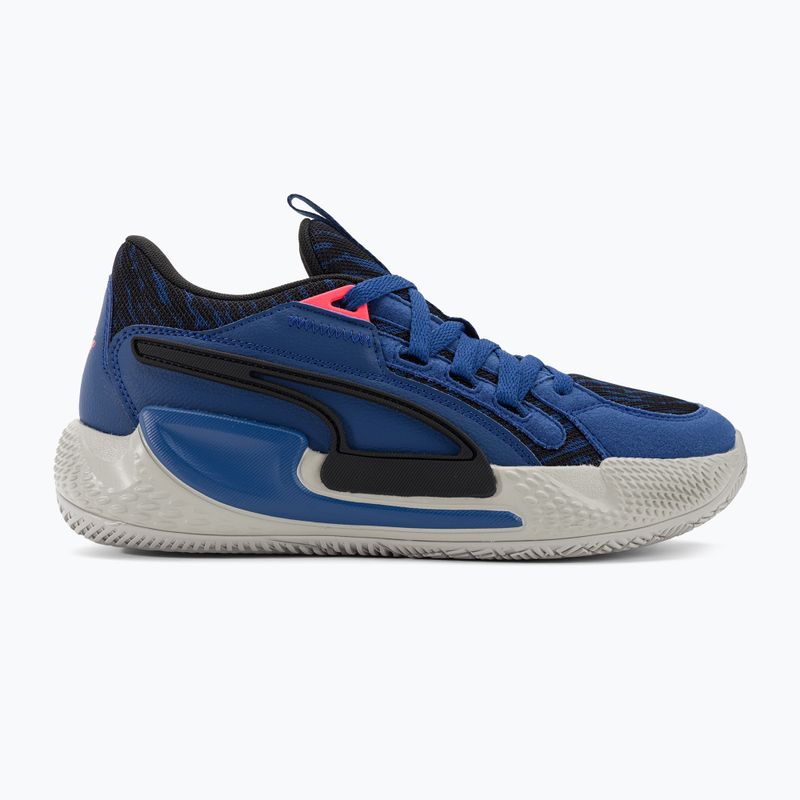 Férfi kosárlabda cipő PUMA Court Rider Chaos Clydes Closet clyde royal/harbor mist/puma black/fire orchidea 2