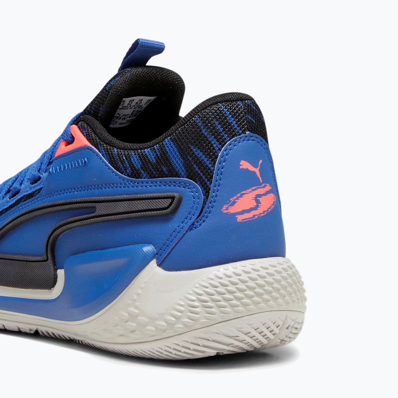 Férfi kosárlabda cipő PUMA Court Rider Chaos Clydes Closet clyde royal/harbor mist/puma black/fire orchidea 10