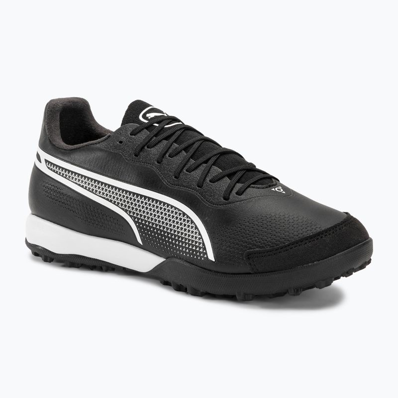 Férfi futballcipő PUMA King Pro TT puma fekete/puma fehér