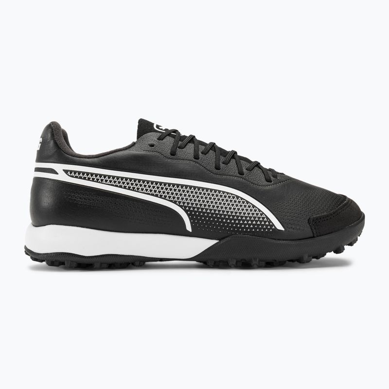 Férfi futballcipő PUMA King Pro TT puma fekete/puma fehér 2