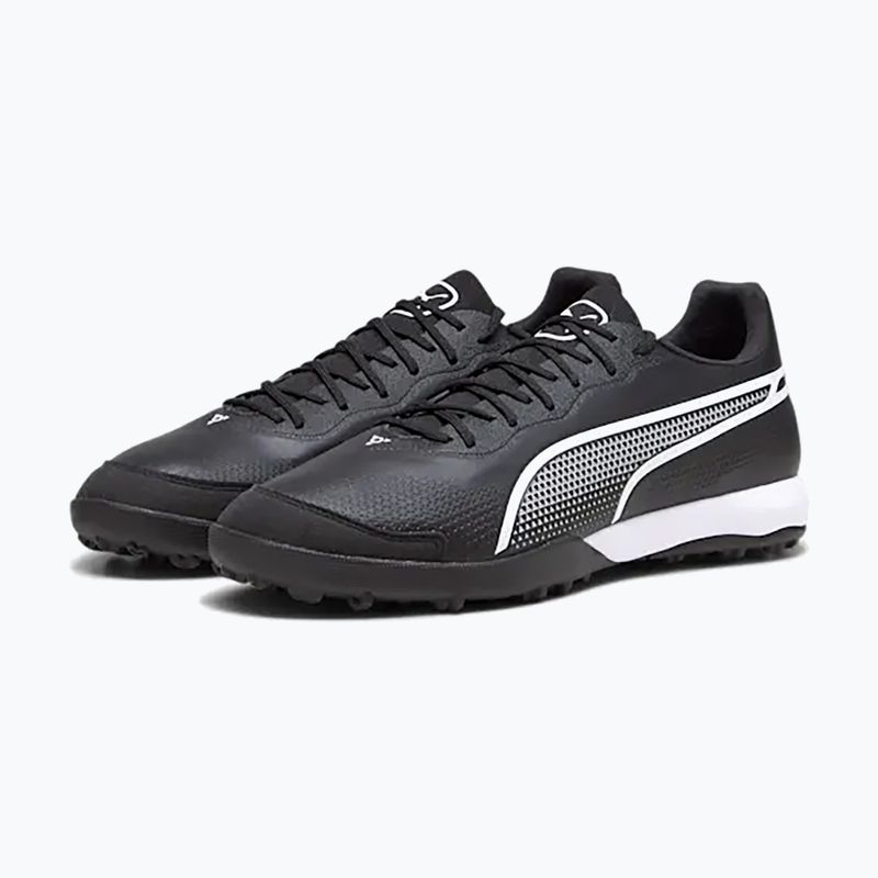 Férfi futballcipő PUMA King Pro TT puma fekete/puma fehér 13