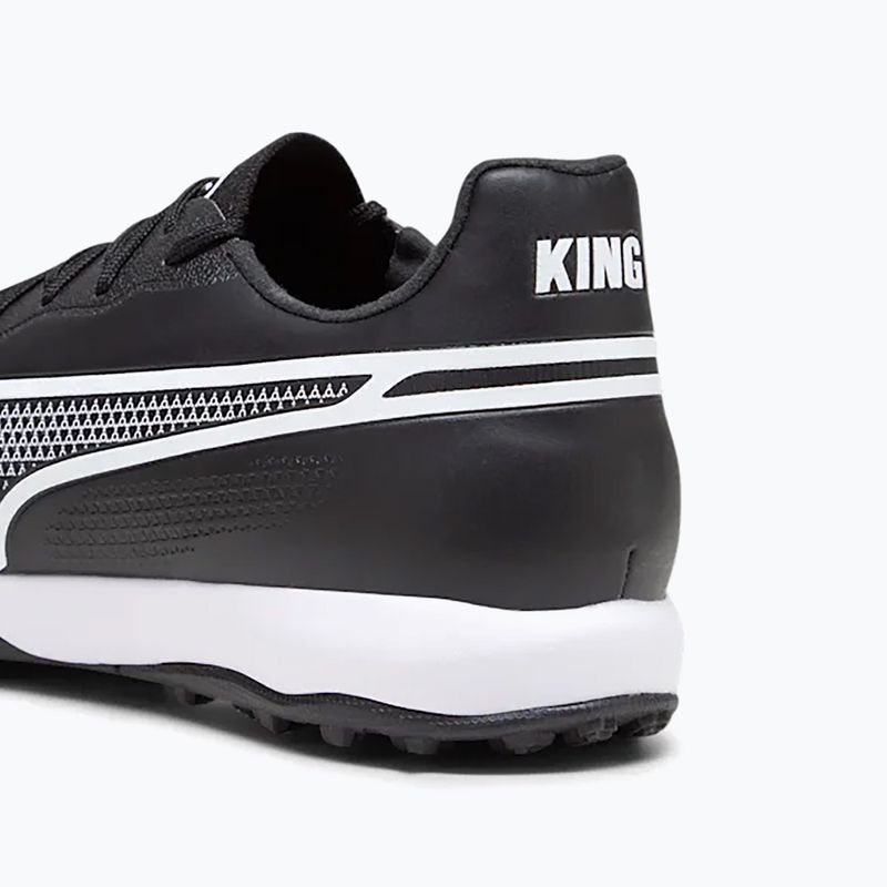 Férfi futballcipő PUMA King Pro TT puma fekete/puma fehér 14