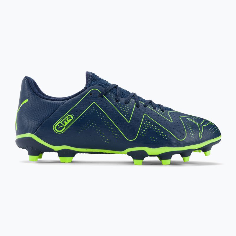 PUMA Future Play FG/AG férfi futballcipő perzsa kék/pro zöld 2