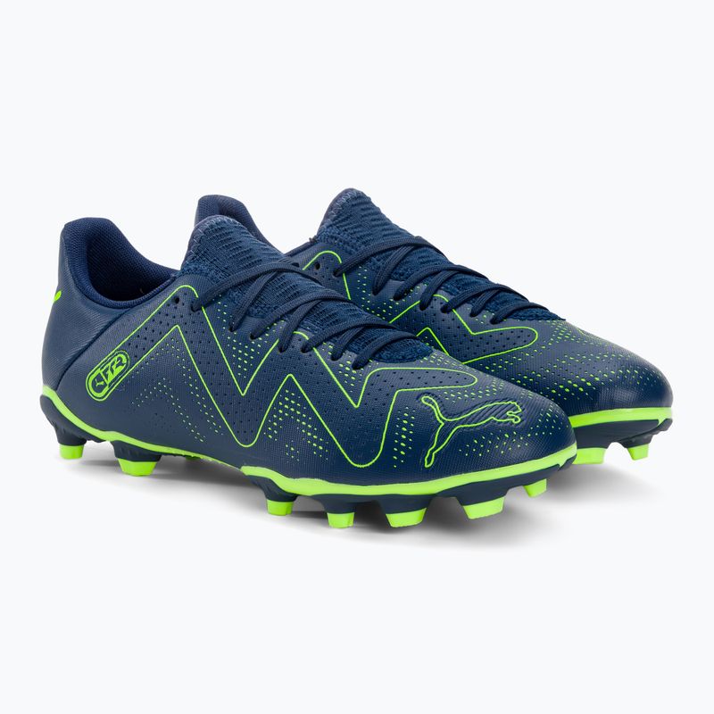 PUMA Future Play FG/AG férfi futballcipő perzsa kék/pro zöld 4