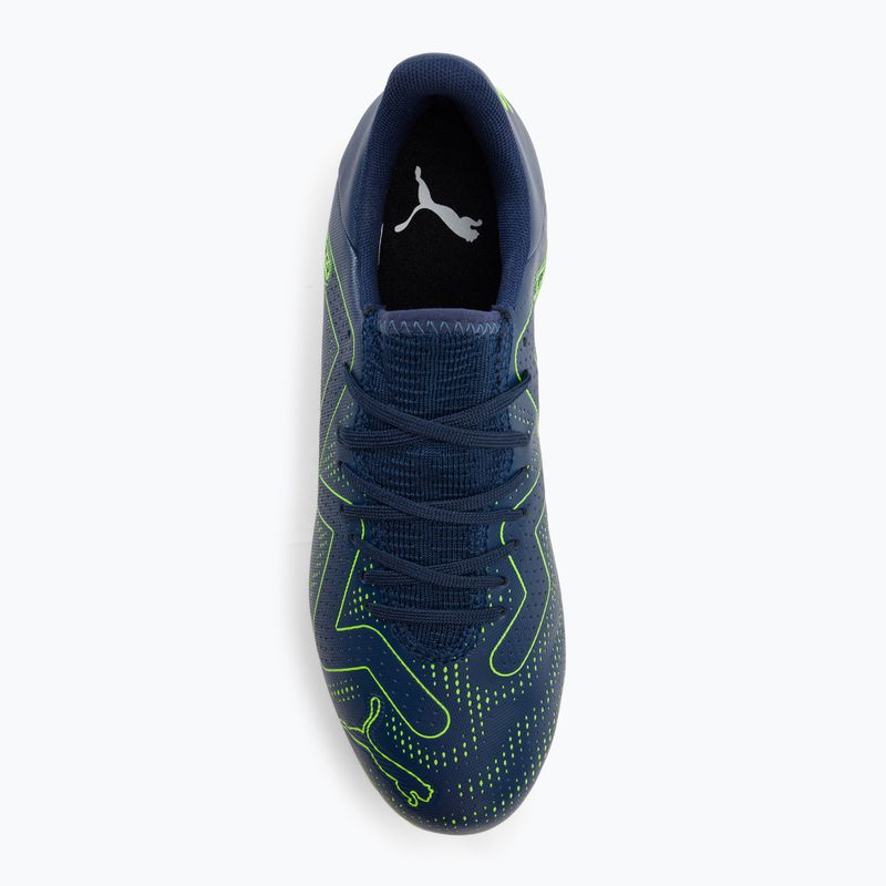 PUMA Future Play FG/AG férfi futballcipő perzsa kék/pro zöld 6