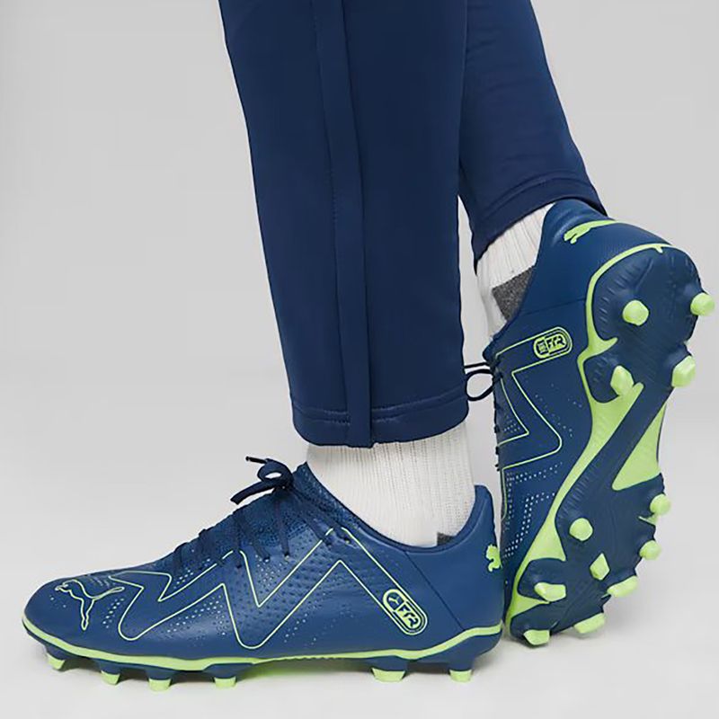 PUMA Future Play FG/AG férfi futballcipő perzsa kék/pro zöld 13
