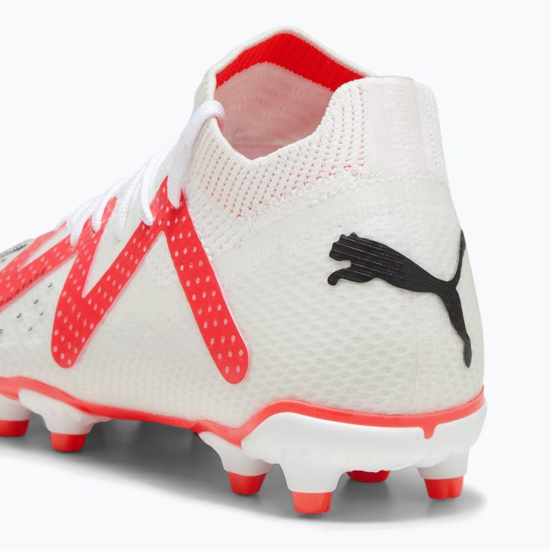 PUMA Future Pro FG/AG Jr gyermek focicipő puma fehér/puma fekete/tűz orchidea 13