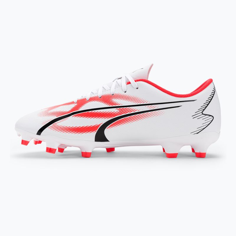 Férfi futballcipő PUMA Ultra Play FG/AG puma fehér/puma fekete/tűz orchidea 10