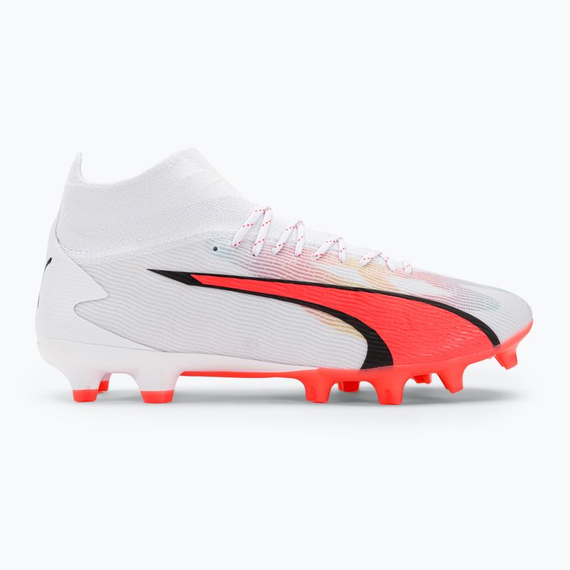 Férfi futballcipő PUMA Ultra Pro FG/AG puma fehér/puma fekete/tűz orchidea 2