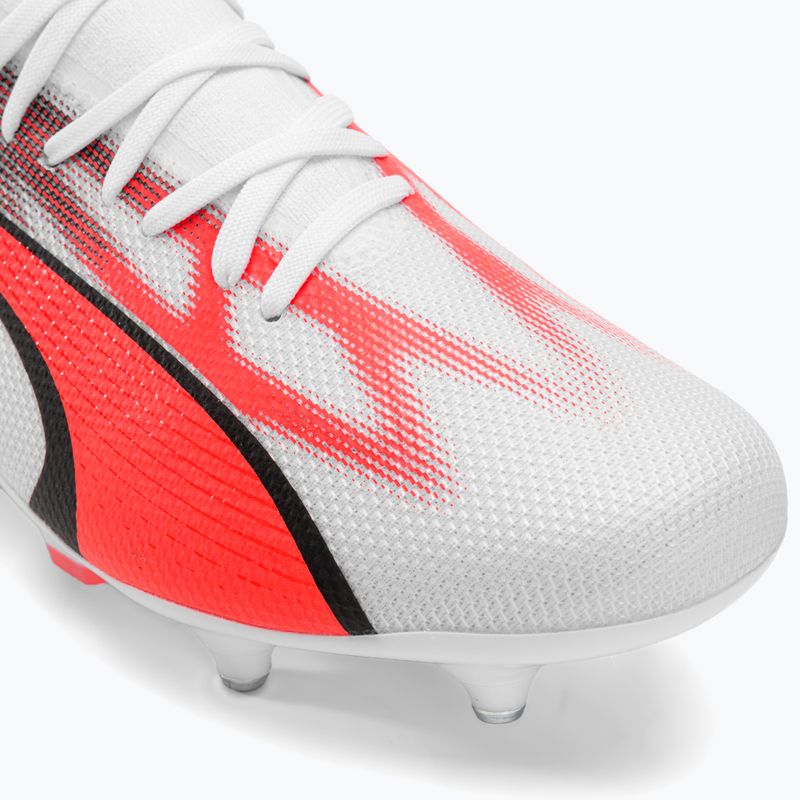 Férfi PUMA Ultra Match MXSG futballcipő puma fehér/puma fekete/tűz orchidea 7