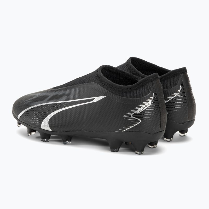 PUMA Ultra Match Ll FG/AG Jr gyermek labdarúgócipő puma fekete/aszfalt 3