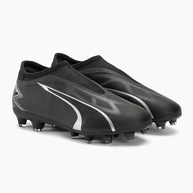 PUMA Ultra Match Ll FG/AG Jr gyermek labdarúgócipő puma fekete/aszfalt 4