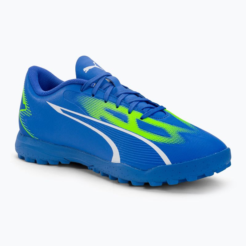 Férfi futballcipő PUMA Ultra Play FG/AG ultra kék/puma fehér/pro zöld