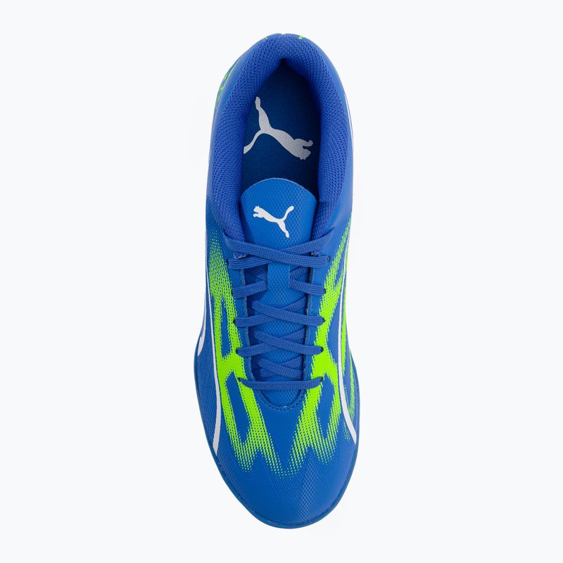 Férfi futballcipő PUMA Ultra Play FG/AG ultra kék/puma fehér/pro zöld 6