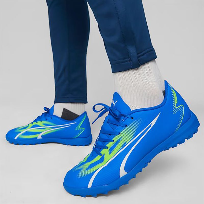 Férfi futballcipő PUMA Ultra Play FG/AG ultra kék/puma fehér/pro zöld 13