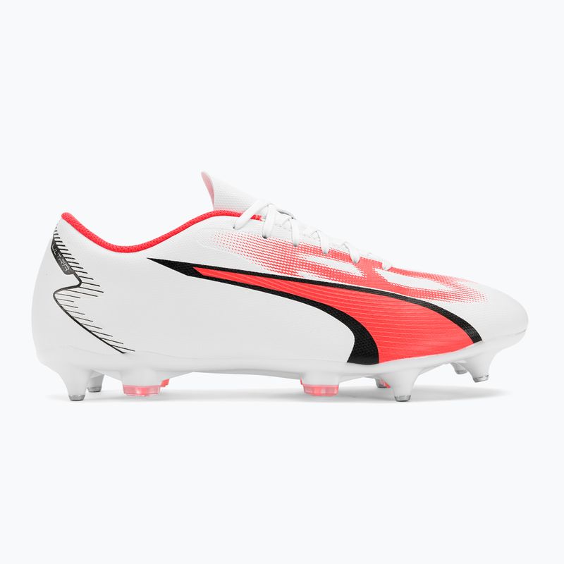 Férfi PUMA Ultra Play MXSG futballcipő puma fehér/puma fekete/tüzes orchidea 2