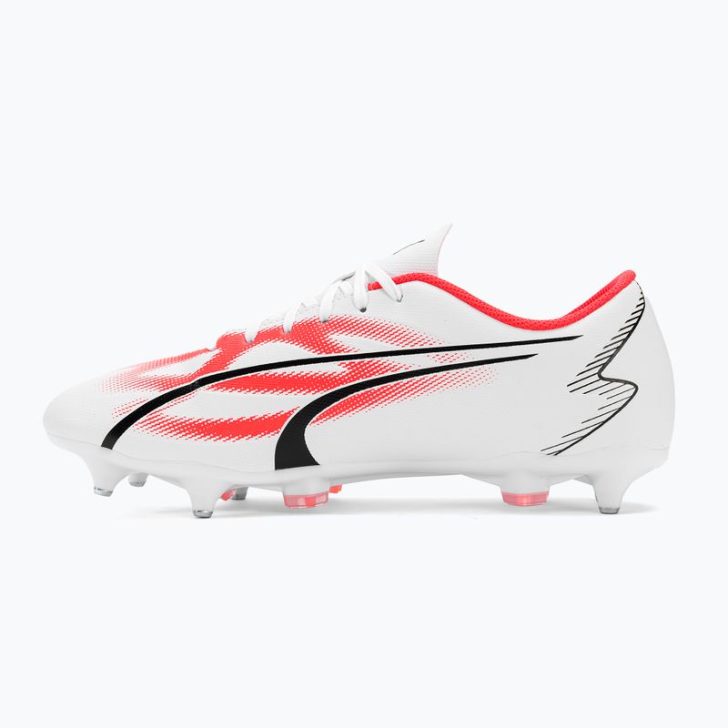 Férfi PUMA Ultra Play MXSG futballcipő puma fehér/puma fekete/tüzes orchidea 10