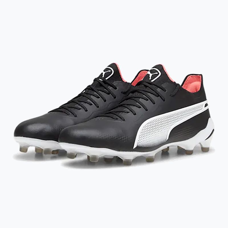 Férfi futballcipő PUMA King Ultimate FG/AG puma fekete/puma fehér 13